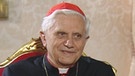 Joseph Ratzinger zu Gast im alpha-forum | Bild: BR