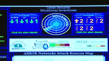 Bildschirm Cyber Security Programm | Bild: BR