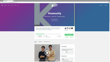 Knowunity Startnext Page | Bild: BR