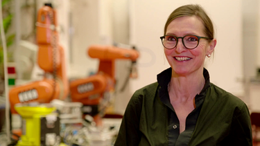 Prof. Ruth Maria Otto,  Professorin für Robotik und Automatisierungstechnik bei Hochschule München | Bild: BR
