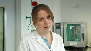 Portrait Andrea Hickisch, Projektleiterin und Lebensmitteltechnologin am Fraunhofer Institut in Freising | Bild: BR