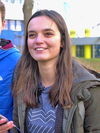 Lea Volk, Studentin für Integrative Sozialwissenschaften an der TU Kaiserslautern | Bild: BR