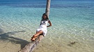 Marion Sandner auf den Fidschi-Inseln | Bild: Marion Sandner