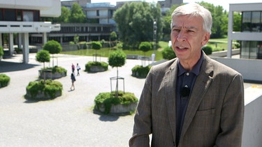 Prof. Dr. Udo Hebel, Präsident Universität Regensburg | Bild: BR