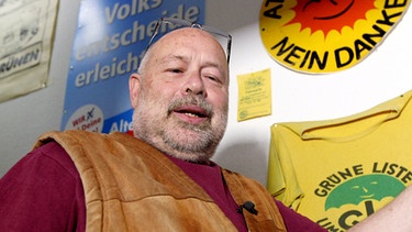 Ludger Sauerborn war Gründungsmitglied der Grünen und ist heute bei der AfD | Bild: BR