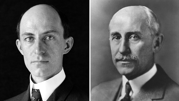 Orville und Wilbur Wright | Bild: picture-alliance/dpa