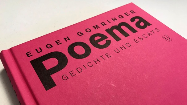Eugen Gomringer: poema | Bild: BR-Studio Franken / Tina Wenzel