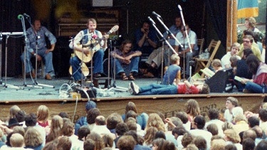 Günter Stössel beim Bardentreffen 1985 | Bild: Stadt Nürnberg