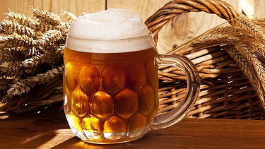 Glas Bier mit Getreide | Bild: colourbox.com