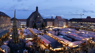 Christkindlesmarkt Nürnberg | Bild: picture-alliance/dpa