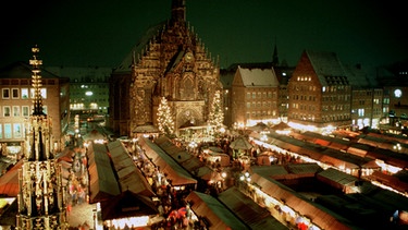 Christkindlesmarkt im Winter | Bild: Stadt Nürnberg