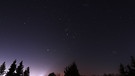 Eisiger Abend. Das Winter-Sternbild "Orion" über Oberwerrn. | Bild: Jürgen Mauder, Oberwerrn, 10.01.2024