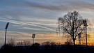 Das Max Morlock Stadion in Nürnberg im Sonnenuntergang. | Bild: Kerstin Mahr, Wassermungenau, 03.03.2024