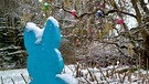In Meierhof hat es geschneit! | Bild: Luitgard Oettle, Meierhof, 24.03.2024