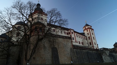 Festung Marienberg Würzburg. Aufgenommen am 21.01.2017. | Bild: Jürgen Karg, Margetshöchheim, 22.01.2017