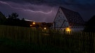 Die Heilsbronner Klostermühle heute Abend! | Bild: Harald Endres, Heilsbronn, 01.08.2017
