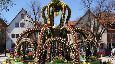 Osterbrunnen in Heiligenstadt | Bild: Walter Trasak 