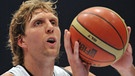 Der Würzburger Basketball-Profi Dirk Nowitzki | Bild: picture-alliance/dpa