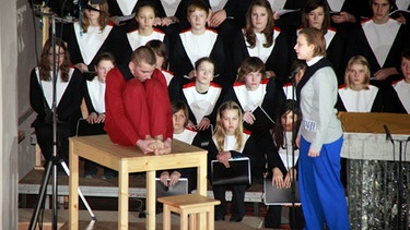 Szenen aus dem Oratorium "Häfner - eine Entscheidung" | Bild: Bistum Würzburg