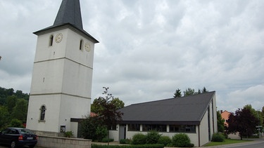 Die Pfarrkirche St. Vitus in Untersteinbach | Bild: BR-Mainfranken/Norbert Steiche