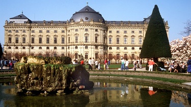Die Residenz in Würzburg | Bild: picture-alliance/dpa