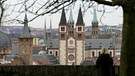 Blick auf die Türme von Würzburg | Bild: picture-alliance/dpa