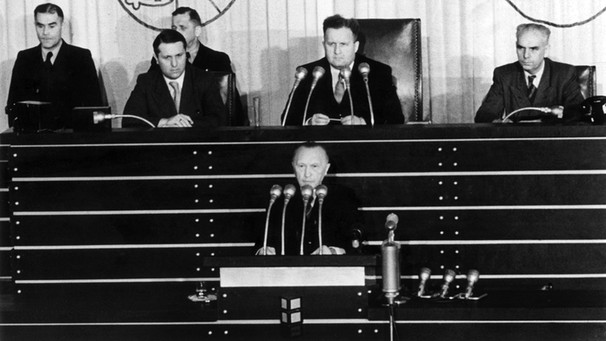 Der Deutsche Bundestag 1951 | Bild: picture-alliance/dpa