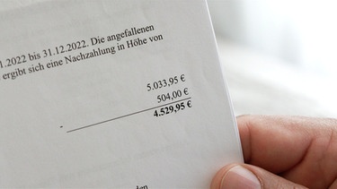Nebenkostenabrechnung | Bild: Bayerischer Rundfunk 2024