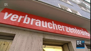 Schild  der Verbraucherzentrale | Bild: Bayerischer Rundfunk