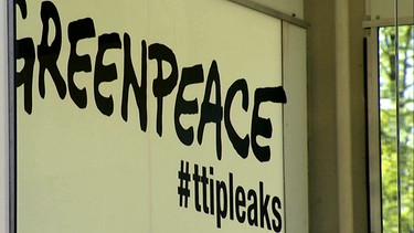Greenpeace veröffentlicht geheime TTIP Dokumente | Bild: Bayerischer Rundfunk