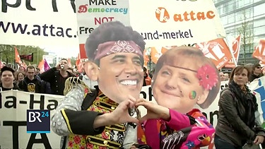 Großdemo in Hannover gegen TTIP | Bild: Bayerischer Rundfunk