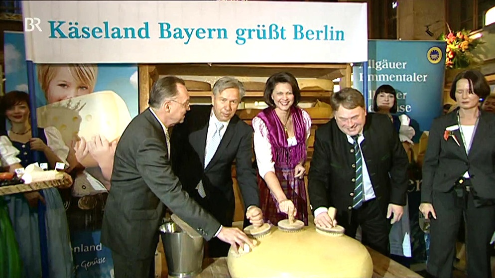 Archivbild von der Fachmesse Grüne Woche in Berlin | Bild: Bayerischer Rundfunk