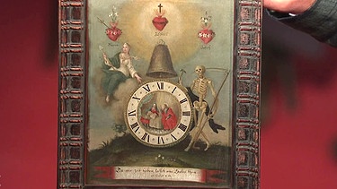 Bild mit Uhr, letzte Stunde, 19. Jahrhundert, Todesstunde | Bild: Bayerischer Rundfunk