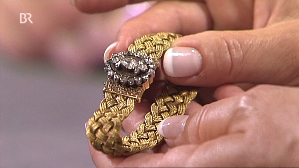 Russisches Flechtarmband aus 14-karätigem Gold | Bild: Bayerischer Rundfunk