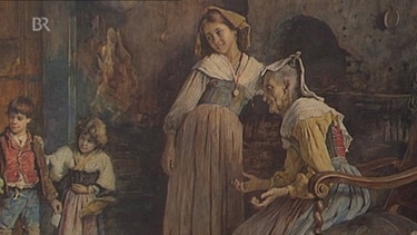 Besuch bei Großmutter, Gemälde von Tommasi | Bild: Bayerischer Rundfunk