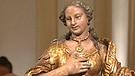 Goldene Heilige. Ob die heiliggesprochene Kaiserin Kunigunde wohl wirklich diesen bezaubernden Silberblick hatte, wie diese fränkische Skulptur von 1690/1700 vermuten lässt? Geschätzter Wert: 5.000 Euro | Bild: Bayerischer Rundfunk