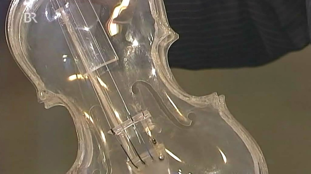 Plexiglas-Geige | Bild: Bayerischer Rundfunk