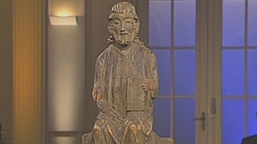 Christusfigur, Holzskulptur, romanische Rarität | Bild: Bayerischer Rundfunk