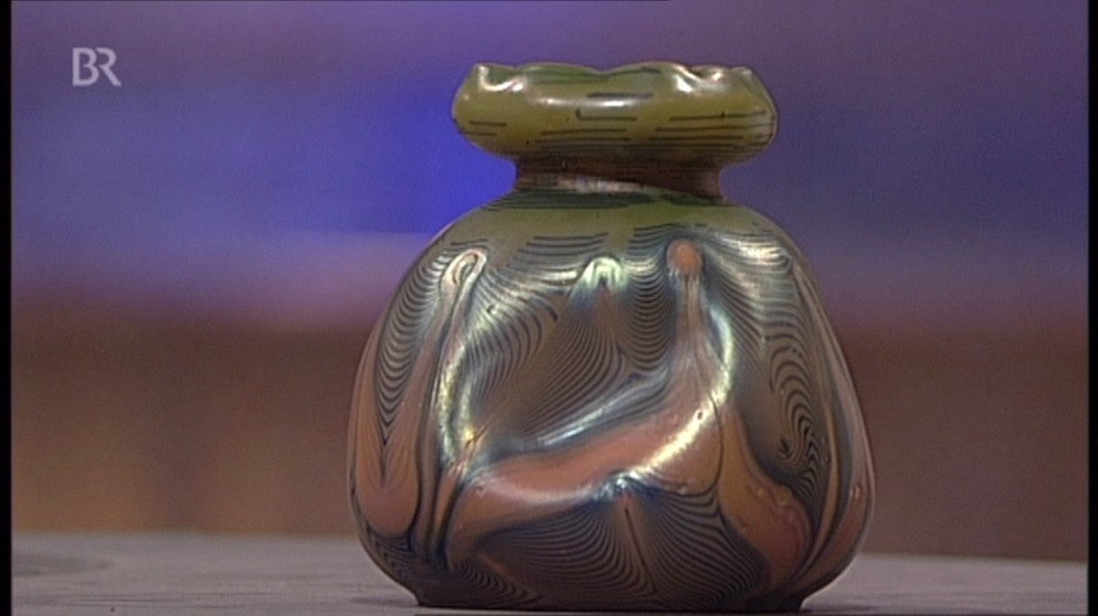 Vase aus der Glasmanufaktur von Poschinger | Bild: Bayerischer Rundfunk