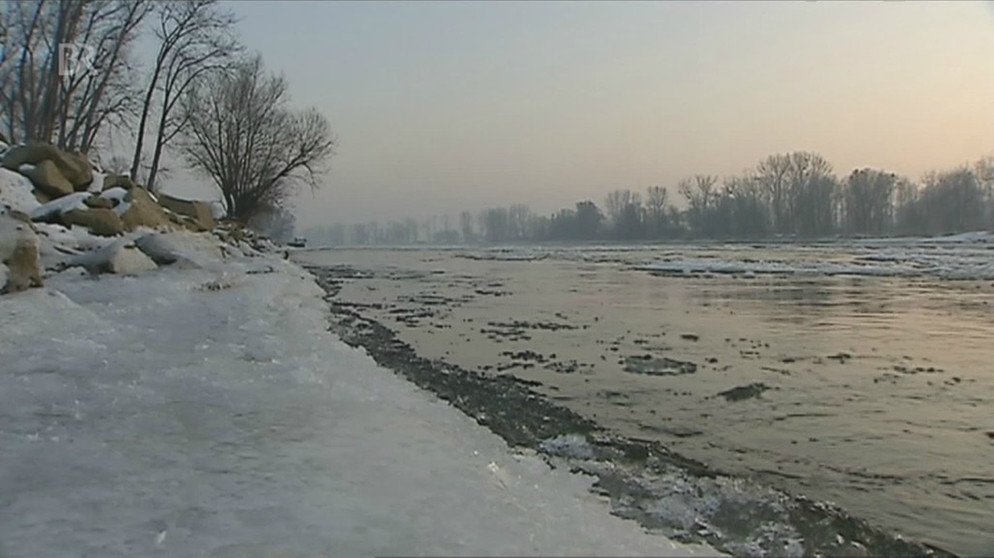 Winterliche Donau in Niederbayern | Bild: Bayerischer Rundfunk