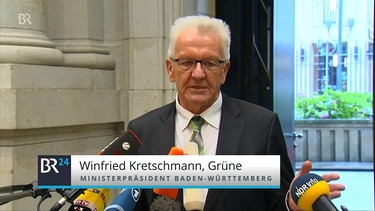 Winfried Kretschmann, Ministerpräsident von Baden-Württemberg | Bild: Bayerischer Rundfunk