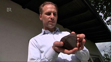 Meteorit aus Machtenstein | Bild: Bayerischer Rundfunk
