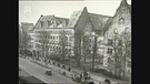 Der Nürnberger Justizpalast nach dem Zweiten Weltkrieg | Bild: Bayerischer Rundfunk