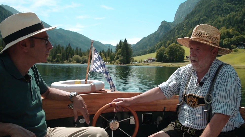Bootsfahrt auf dem Hintersee im Berchtesgadener Land | Bild: Bayerischer Rundfunk