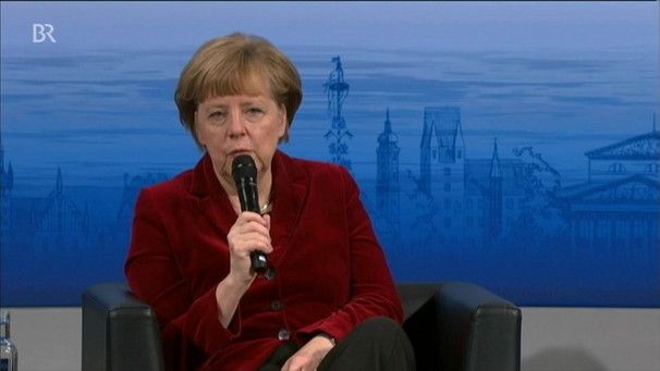 Merkel auf der Sicherheitskonferenz | Bild: Bayerischer Rundfunk