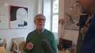 Maler und Zeichner Wolfgang Zwirner | Bild: Bayerischer Rundfunk 2023