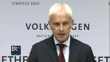 Matthias Müller Vorstandsvorsitzender Volkswagen AG | Bild: Bayerischer Rundfunk