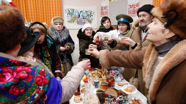Orthodoxe Weihnachten in Weißrussland | Bild: picture-alliance/dpa