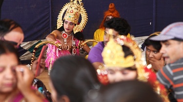 Ram Navami in Neu-Dehli | Bild: picture-alliance/dpa