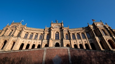 Das Maximilianeum, der bayerische Landtag. | Bild: dpa-Bildfunk/Sven Hoppe